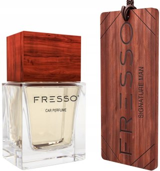 Fresso Signature Man zestaw - perfum + zawieszka