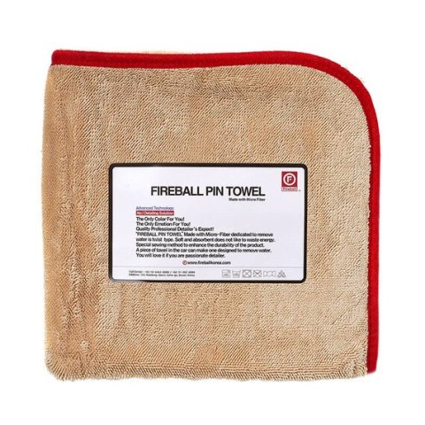 Fireball Pin Towel 72x95 RED ręcznik do osuszania