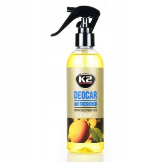 K2 DEOCAR odświeżacz samochodowy LEMON
