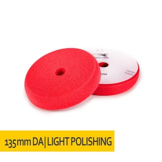 NAT - Pad Polerski Czerwony Miękki Gąbka 135 mm DA