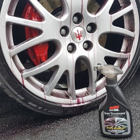 SOFT99 Iron Terminator 500ml - deironizer usuwa lotną rdzę czyszczenie felg