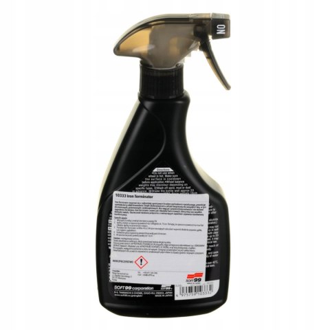 SOFT99 Iron Terminator 500ml - deironizer usuwa lotną rdzę czyszczenie felg