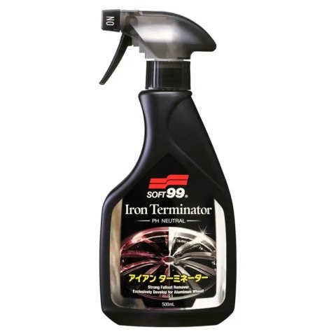 SOFT99 Iron Terminator 500ml - deironizer usuwa lotną rdzę czyszczenie felg