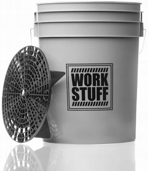 Work Stuff Grey Bucket 20L wiadro + separator