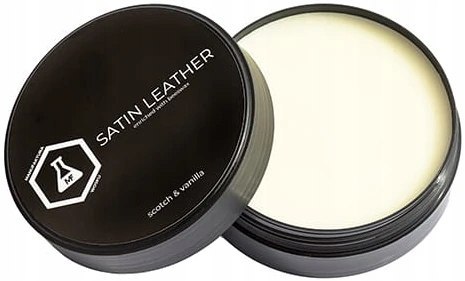 Manufaktura Wosku Satin Leather Scotch Vanilla wosk do skór tapicerki